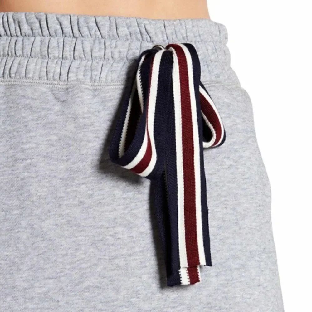 NWT Grey Lab Layered Striped Drawstring Skirt | Size S - Picture 3 of 10